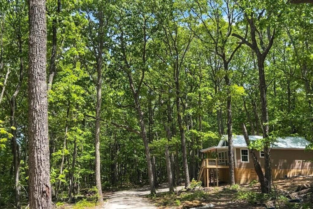 Coyote Cabin At Woodland Retreat At Desoto Beside Desoto State Park Fort Payne Exteriér fotografie